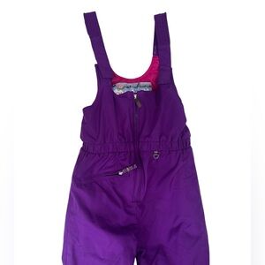 Obermeyer Ski Pants Winter‎ Overall Purple  Girl Size 7
